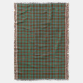 Clan Fraser Brown en Green Hunting Tartan Deken (Voorkant Verticaal)