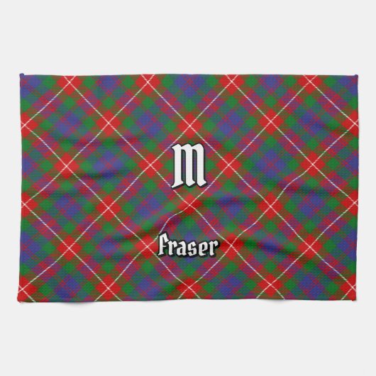 Clan Fraser Clan Fraser van Lovat Tartan Theedoek (Horizontaal)