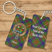 Clan Fraser Crest Acrylische Sleutelhanger