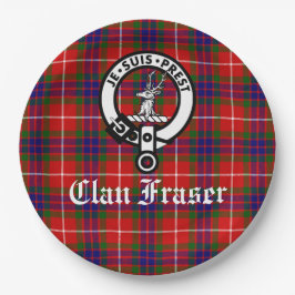Clan Fraser Crest Badge  Papieren Bordje