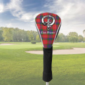 Clan Fraser Crest Badge & Tartan  Golfheadcover