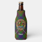 Clan Fraser Crest Bottle Cooler (Fles Voorkant)
