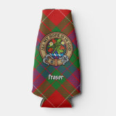 Clan Fraser Crest Bottle Cooler (Voorkant)