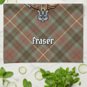 Clan Fraser Crest Kitchen Towel Theedoek (Gevouwen)