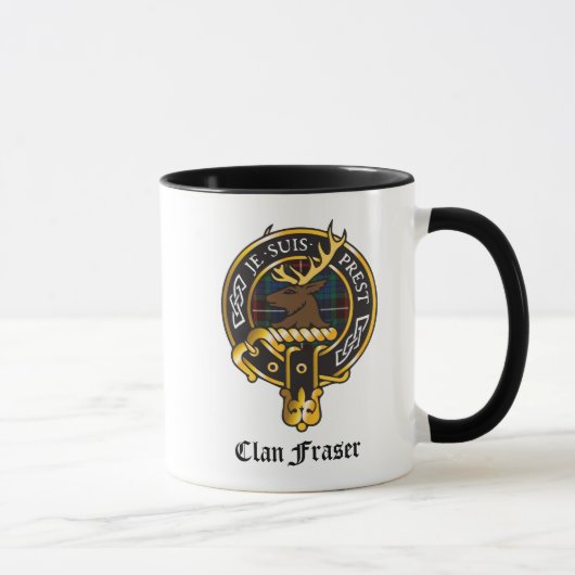 Clan Fraser Crest Mok (Rechts)