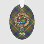 Clan Fraser Crest Ornament (voorkant)