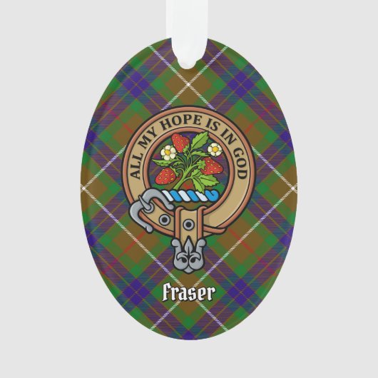 Clan Fraser Crest Ornament (voorkant)