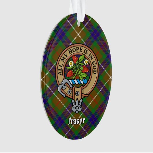 Clan Fraser Crest Ornament (voorkant)
