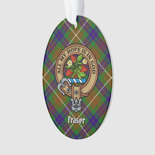 Clan Fraser Crest Ornament (voorkant)