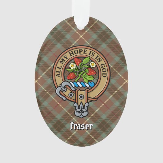 Clan Fraser Crest Ornament (voorkant)