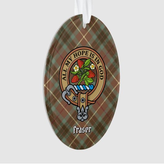 Clan Fraser Crest Ornament (voorkant)