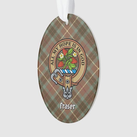 Clan Fraser Crest Ornament (voorkant)