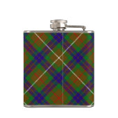 Clan Fraser Crest over jagen Tartan Heupfles (Achterkant)