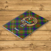 Clan Fraser Crest over jagen Tartan Notitieboek