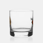 Clan Fraser Crest over Tartan Whisky Glas (Links)