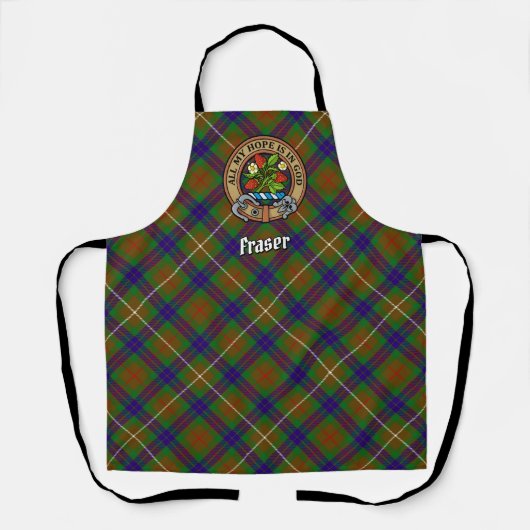 Clan Fraser Crest Schort (Voorkant)