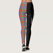 Clan Fraser Crest & Tartan Leggings (Achterkant)
