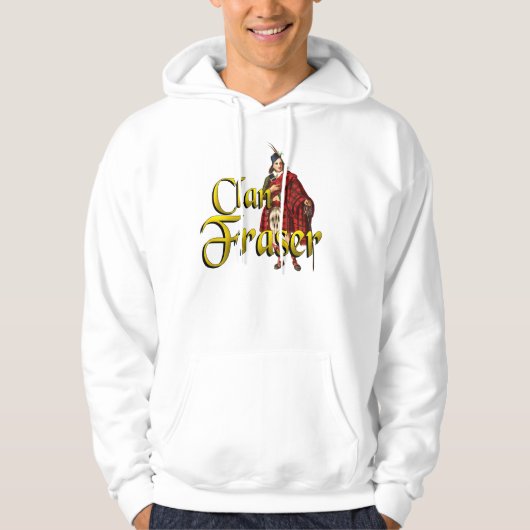 Clan Fraser Highland Games Sweatshirt Hoodie (Voorkant)