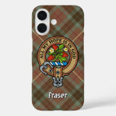 Clan Fraser Hoesje-Mate iPhone Case (Achterkant)