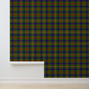 Clan Fraser Hunting Tartan Behang