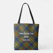 Clan Fraser Hunting Tartan Canvas tas (Achterkant)
