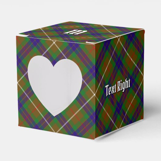 Clan Fraser Hunting Tartan Favor Box Bedankdoosjes (Voorkant Zijde)