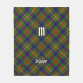 Clan Fraser Hunting Tartan Fleece Blanket Deken (Voorkant)