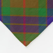 Clan Fraser Hunting Tartan Fleece Blanket Deken (Hoek)