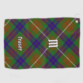Clan Fraser Hunting Tartan Golf Towel Golfhanddoek (Horizontaal)
