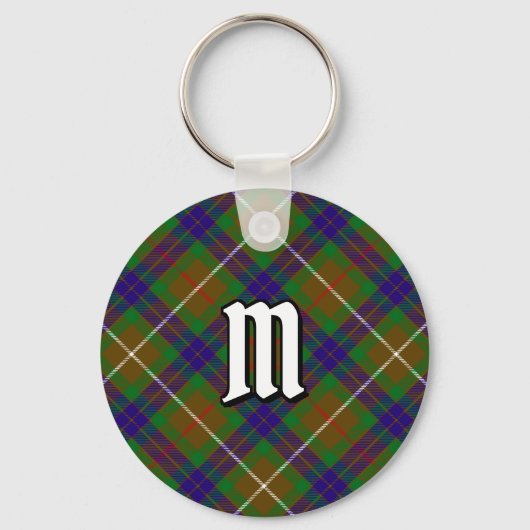 Clan Fraser Hunting Tartan Sleutelhanger (Voorkant)