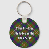 Clan Fraser Hunting Tartan Sleutelhanger (Achterkant)