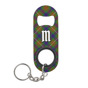 Clan Fraser Hunting Tartan Sleutelhanger Bottle Op Mini Flessenopener