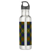 Clan Fraser Hunting Tartan Waterfles (Achterkant)