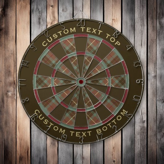 Clan Fraser Hunting Weathered Tartan Dart Board Dartbord