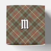 Clan Fraser Hunting Weathered Tartan Favor Box Bedankdoosjes (Bovenkant)