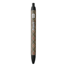 Clan Fraser Hunting Weathered Tartan Ink Pen