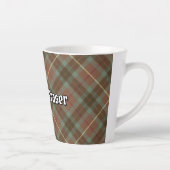 Clan Fraser Hunting Weathered Tartan Latte Mok (Rechts)