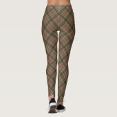 Clan Fraser Hunting Weathered Tartan Leggings (Achterkant)