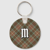 Clan Fraser Hunting Weathered Tartan Sleutelhanger (Voorkant)
