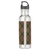 Clan Fraser Hunting Weathered Tartan Waterfles (Achterkant)