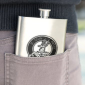 Clan Fraser of Lovat Crest Hip Flask Flacon (Voorbeeld)