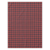 Clan Fraser Red en Navy Modern Scottish Tartan Tafelkleed (Voorkant)