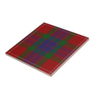 Clan Fraser Scottish Expressions Tartan Tegeltje