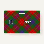 Clan Fraser Tartan Badge (Voorkant)