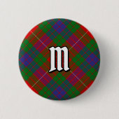 Clan Fraser Tartan Button (Voorkant)