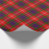Clan Fraser Tartan Cadeaupapier (Hoek)