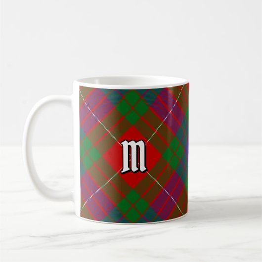 Clan Fraser Tartan Coffee Mok (Links)