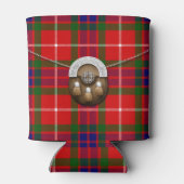 Clan Fraser Tartan en Sporran Blikjeskoeler (Achterkant)