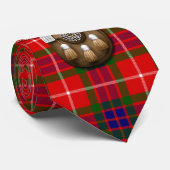 Clan Fraser Tartan en Sporran Stropdas (Opgerold)