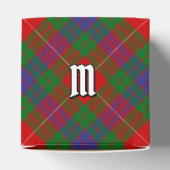 Clan Fraser Tartan Favor Box Bedankdoosjes (Bovenkant)